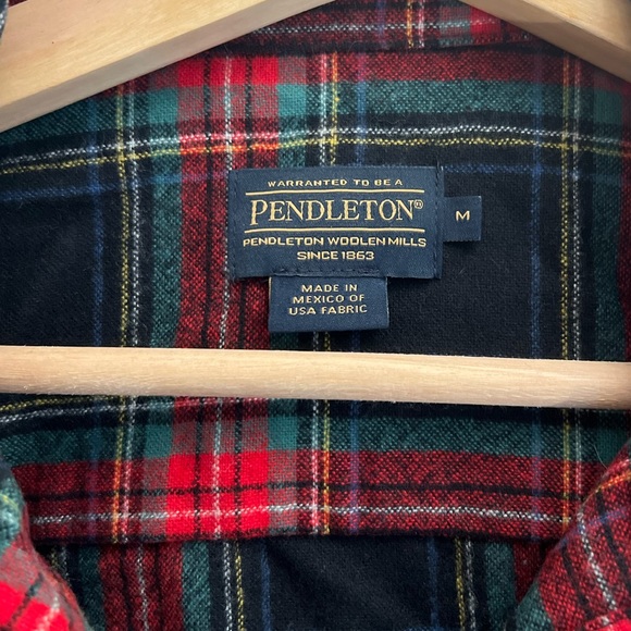 Pendleton High Grade Western Shirt Flannel Women’s Medium Snap buttons - Picture 4 of 5